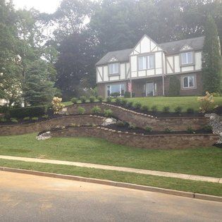 Retaining Wall — Middletown, NJ — Precision Landscape Contractors