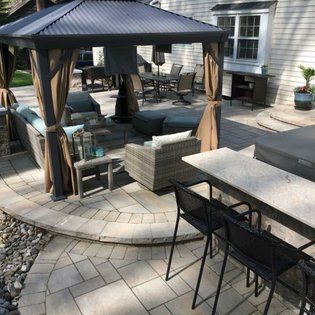 Bunker Hill Home with Wide Patio — Middletown, NJ — Precision Landscape Contractors