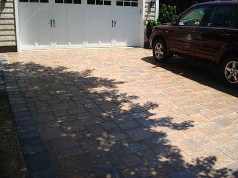 Modern Cobblestone Driveways — Middletown, NJ — Precision Landscape Contractors