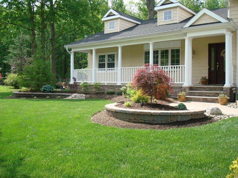 White House with Bermuda Grass — Middletown, NJ — Precision Landscape Contractors