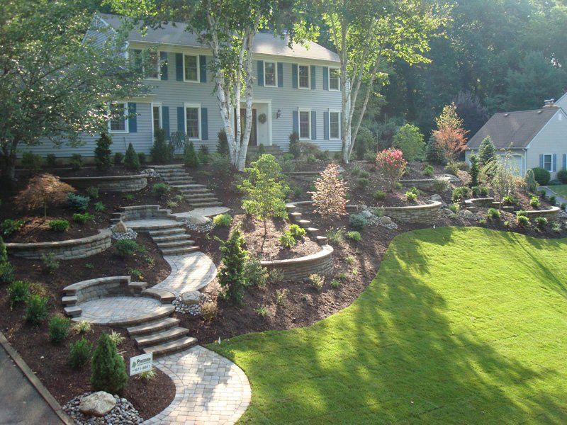 Garden in Front of the House — Middletown, NJ — Precision Landscape Contractors