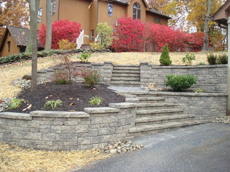 Landscape and Stone Steps — Middletown, NJ — Precision Landscape Contractors