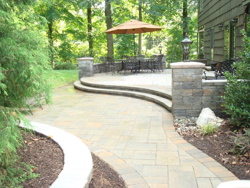 Stone Patio and Walkways — Middletown, NJ — Precision Landscape Contractors