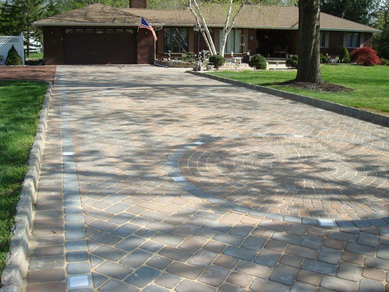 Patterned Driveways — Middletown, NJ — Precision Landscape Contractors
