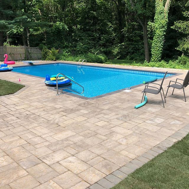Outdoor Pool — Middletown, NJ — Precision Landscape Contractors