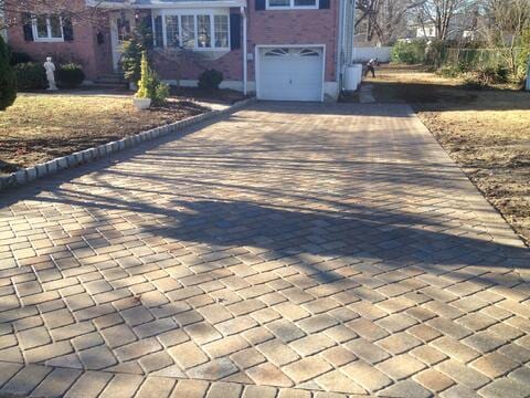 Modern Driveways and Garage — Middletown, NJ — Precision Landscape Contractors