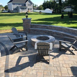 Side View of Chairs — Middletown, NJ — Precision Landscape Contractors