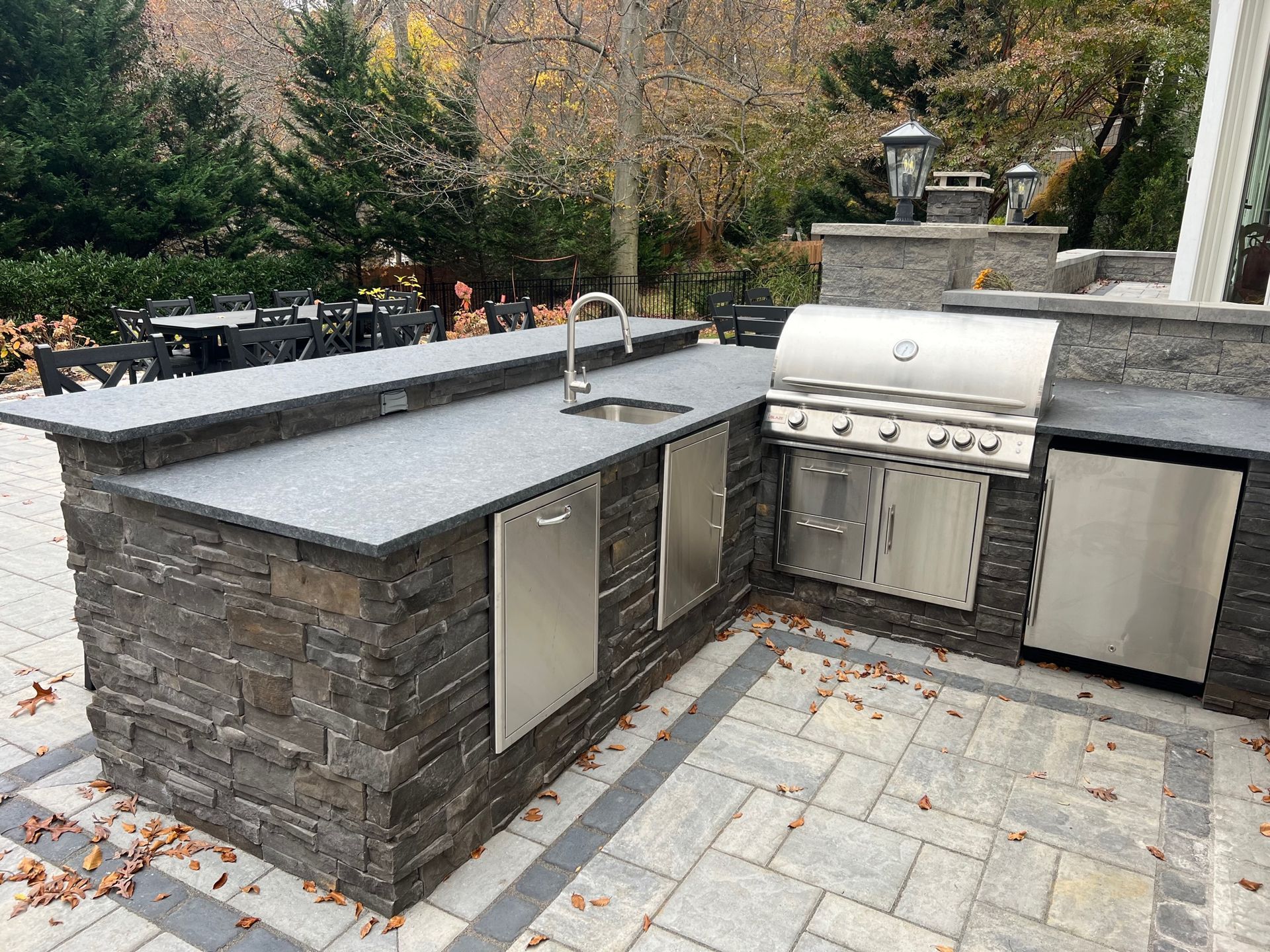Outdoor Kitchen — Middletown, Nj — Precision Landscape Contractors
