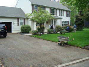 Old Walkway  — Middletown, NJ — Precision Landscape Contractors