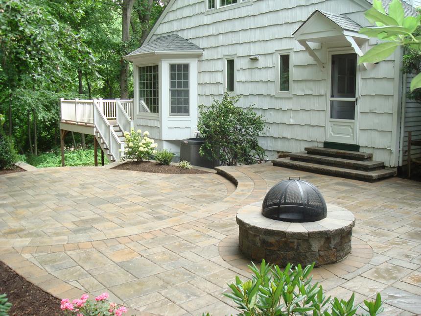 After Patio and Walkways Service — Middletown, NJ — Precision Landscape Contractors