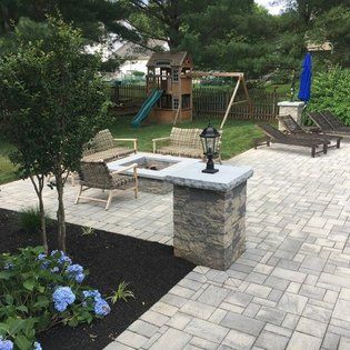 Backyard Area — Middletown, NJ — Precision Landscape Contractors