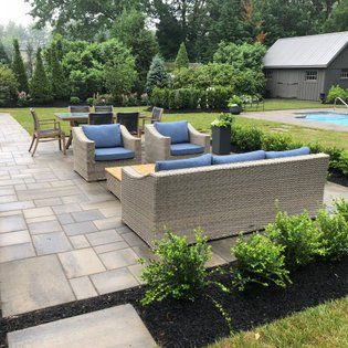 Outdoor Sofa — Middletown, NJ — Precision Landscape Contractors
