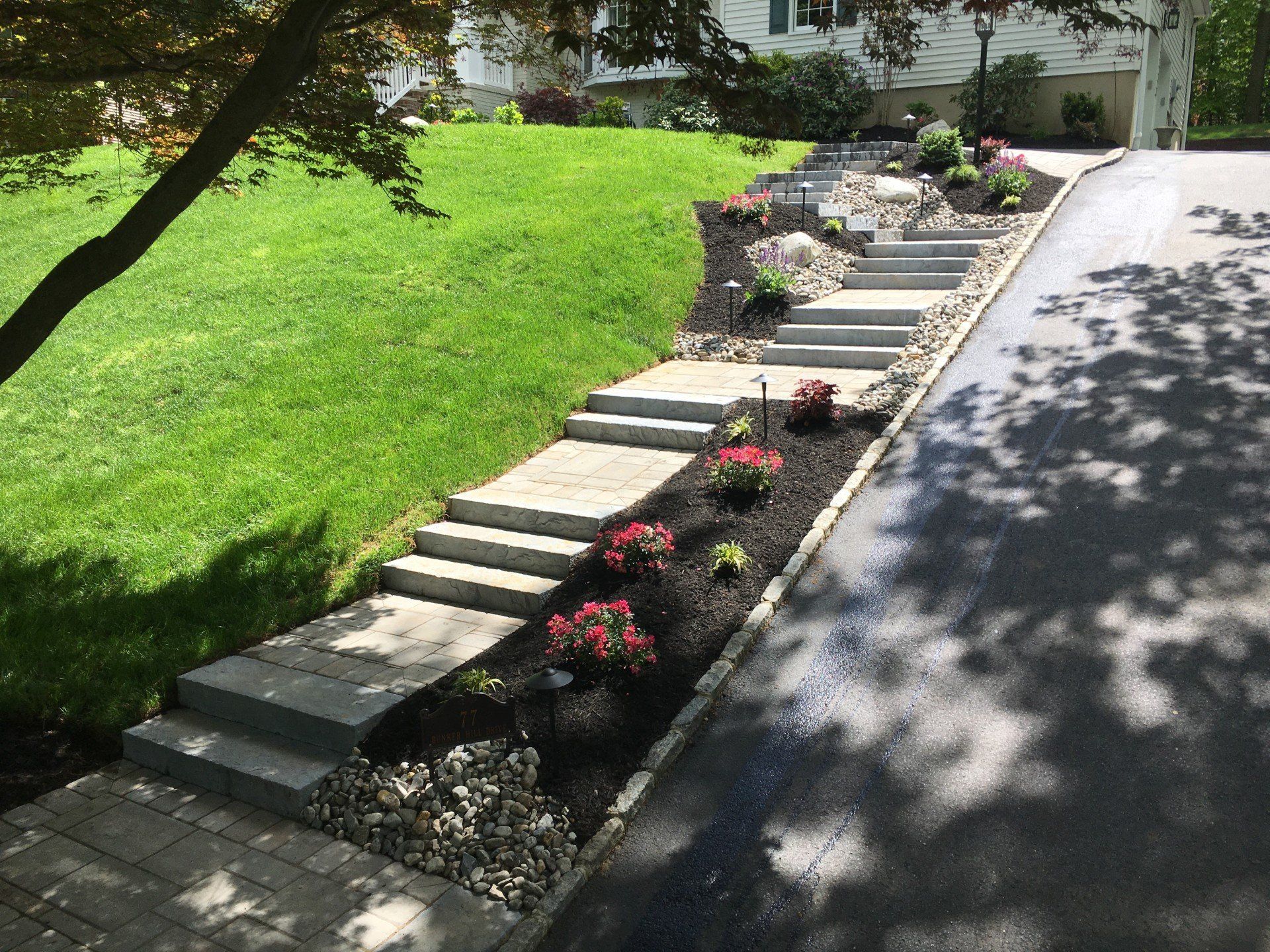 Stone Retaining Walls — Middletown, NJ — Precision Landscape Contractors