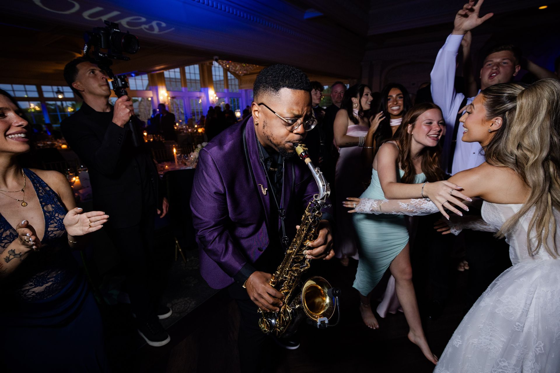 Mystical Entertainment Group hybrid saxophone  at The Park Savoy