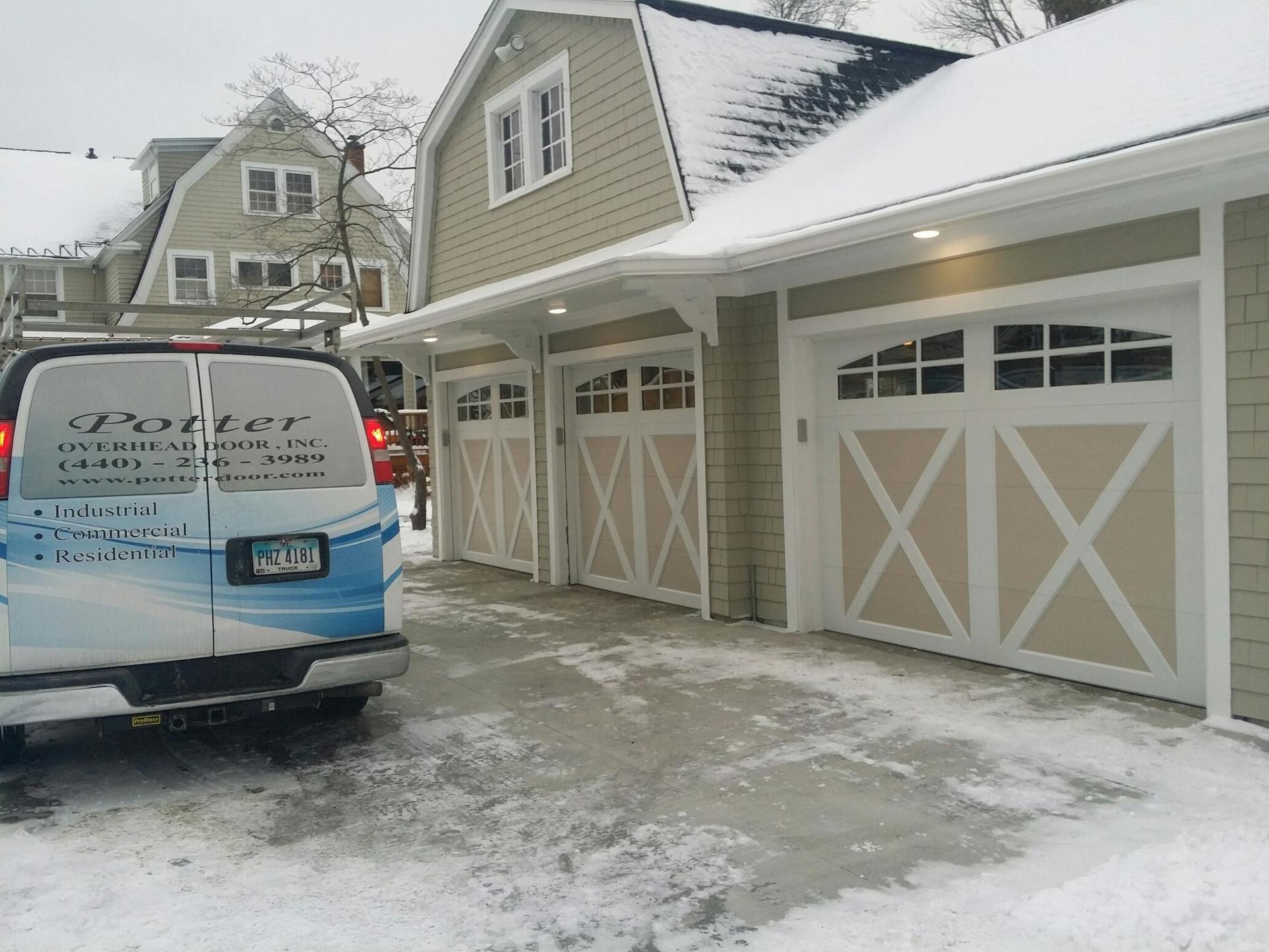 Garage doors Columbia Station, OH Potter Overhead Door Inc