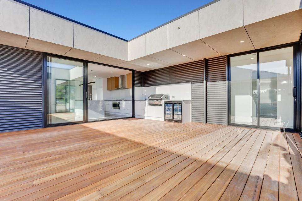 Adapt Design Group,Harris Build, Inverloch3996, Inverlochatrealty,Inverloch3996,Inverloch,Colorbond,Aluminium cladding, @realty, concrete cladding,Polished concrete floors, Inverloch Real Estate Agent