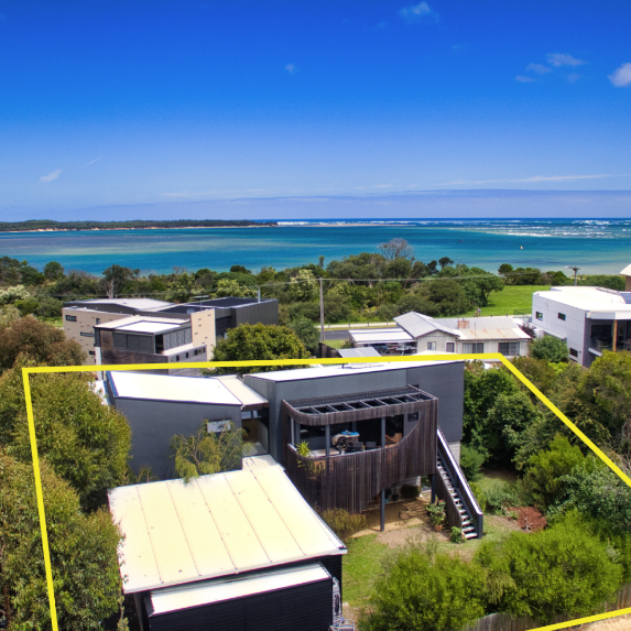 Inverloch Real Estate Agent, Inverloch Property For Sale, Real Estate Photography, Aerial Image, 1 Nautilus Road