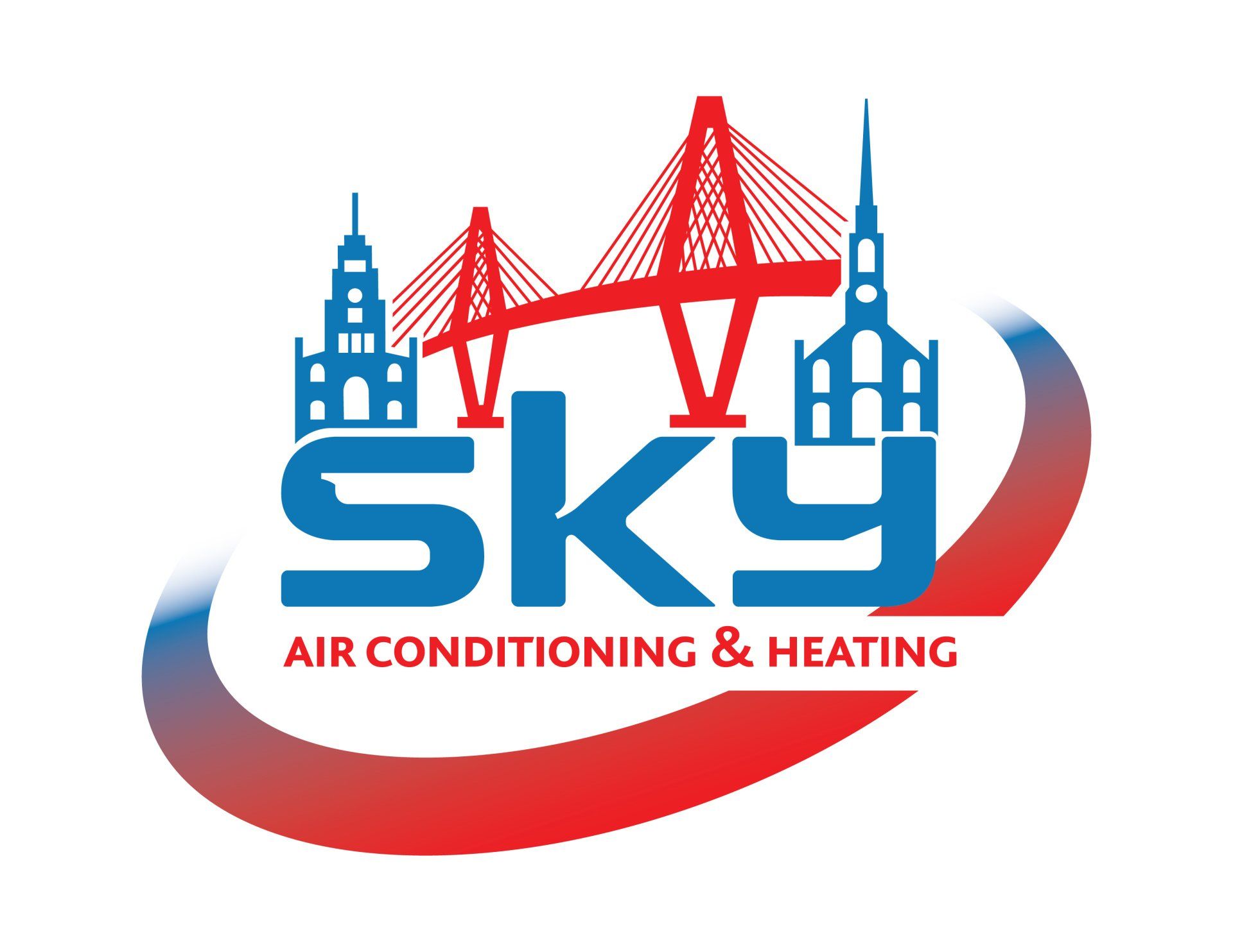 Asheville, NC Sky Air Conditioning & Heating Logo