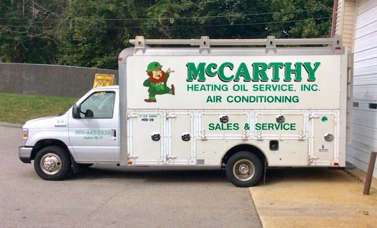 Service Van — Quaker Hill, CT — McCarthy Heating Oil Service Inc