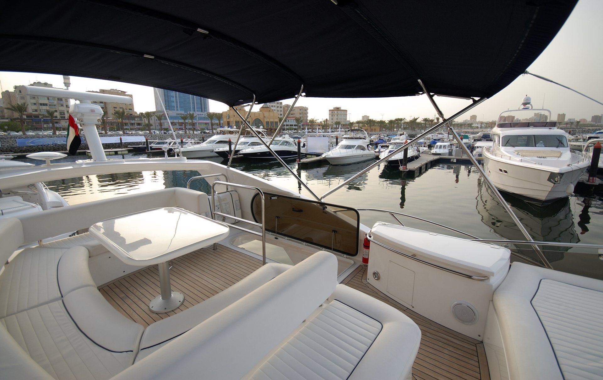comfortable upholstered chairs and a coffee table