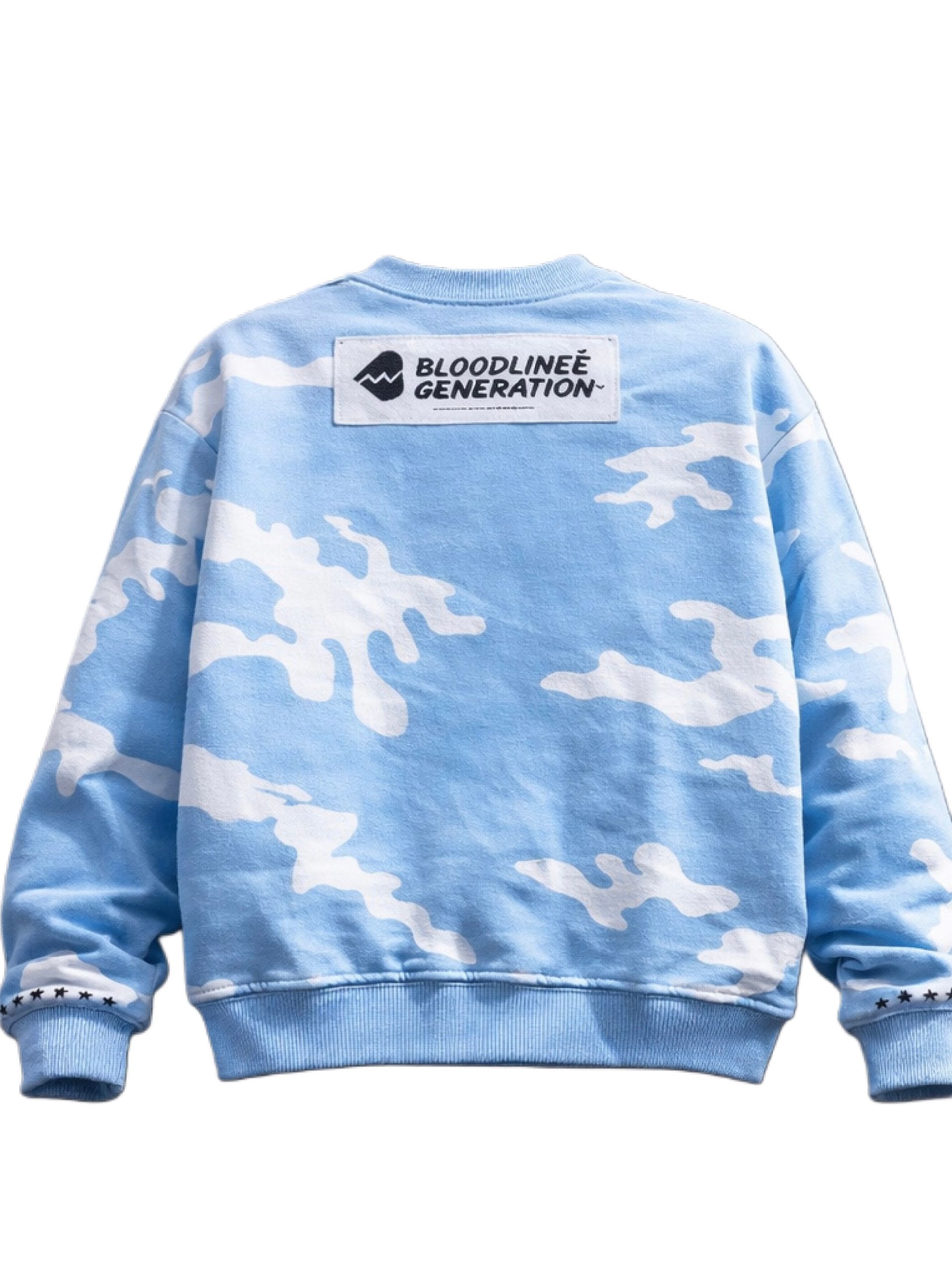 Bloodlinee Camo Crewneck
