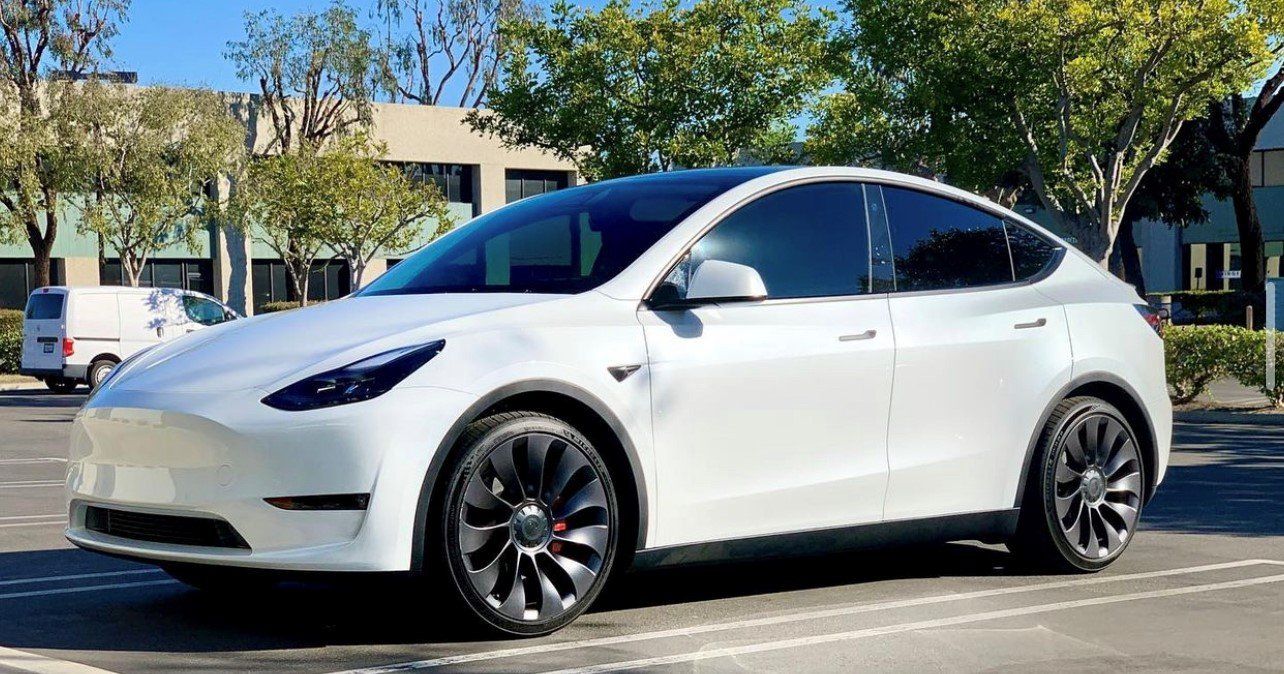 White Tesla | Fountain Valley, CA | Rodz Tint Shop