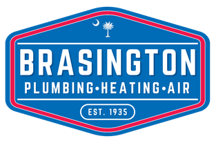 Brasington Plumbing, Heating & Air logo. 