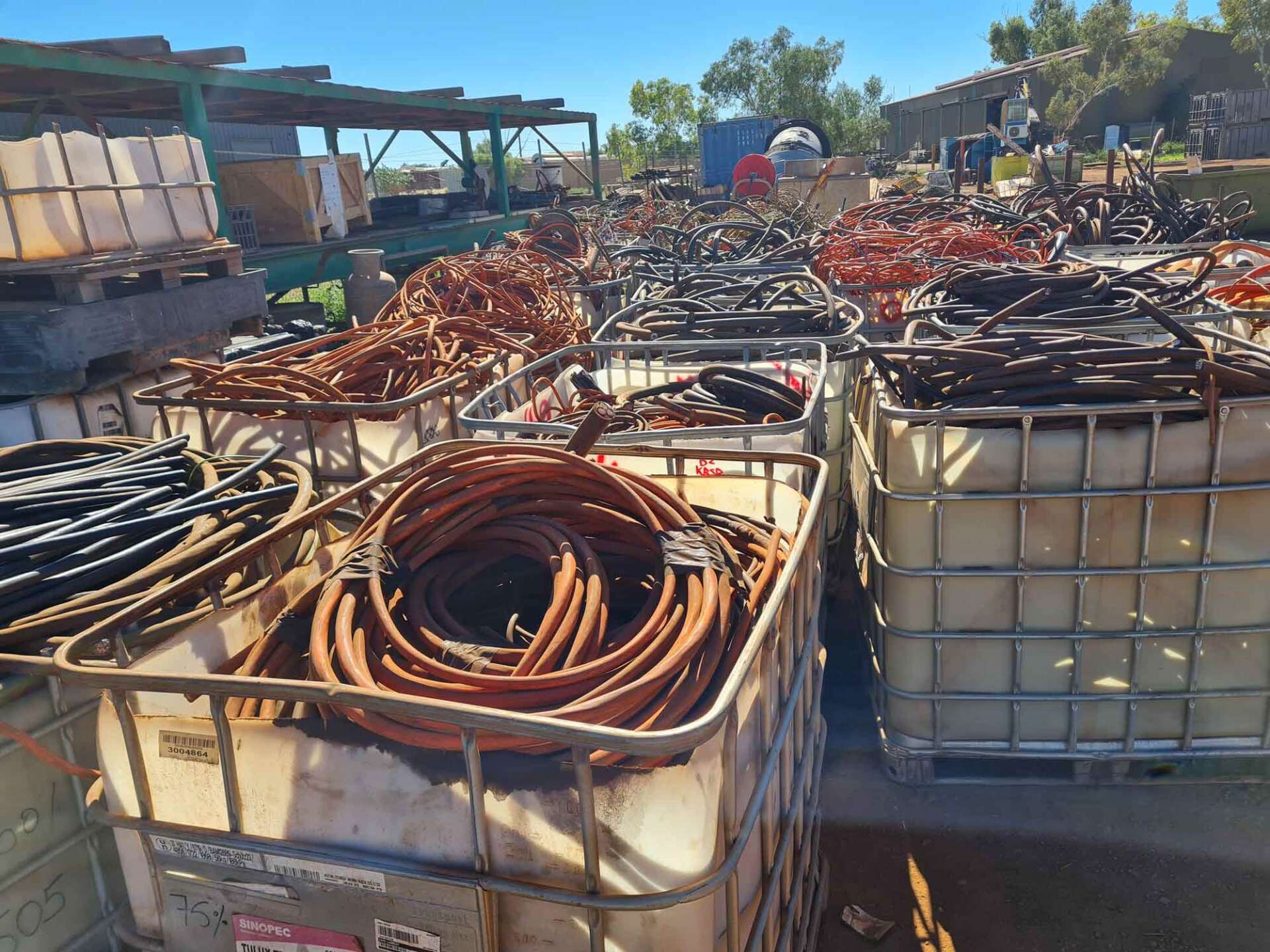 Pile Of Old Copper Wires | Karratha, WA | AMC Metal Recyclers