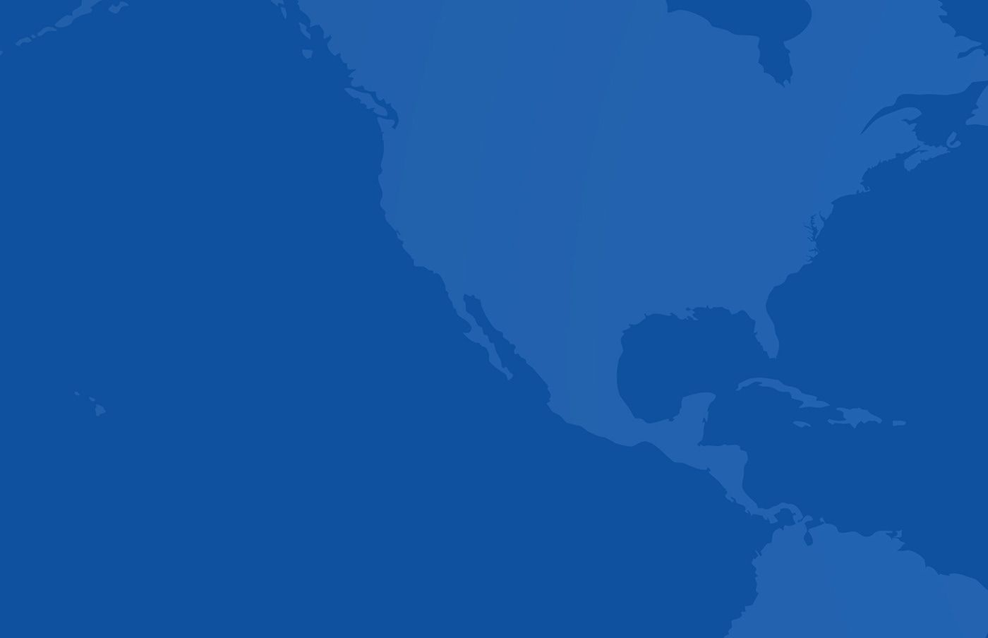 A map of the united states of america on a blue background.