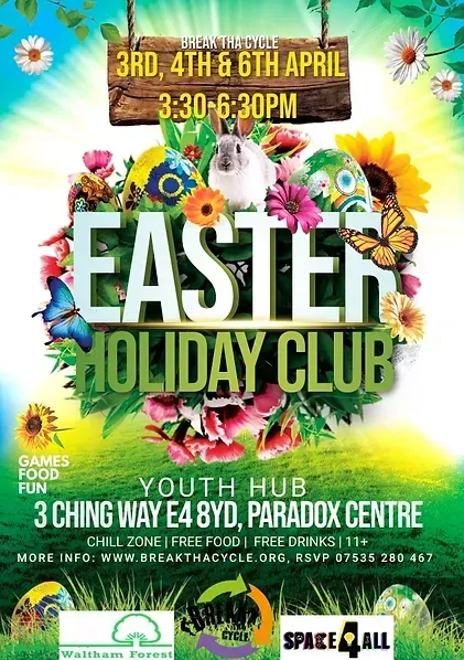 Break tha Cycle Easter Holiday Club