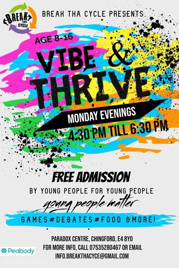 Break tha Cycle Vibe & Thrive