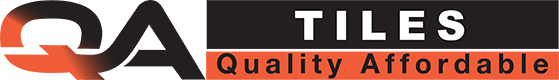 Logo for QA TILE, featuring the letters