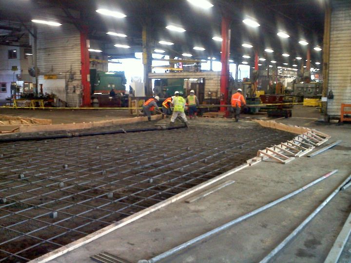 Industrial Equipment Slab