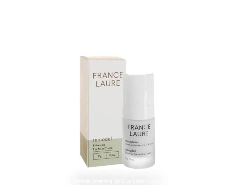 A bottle of france laure next to a box