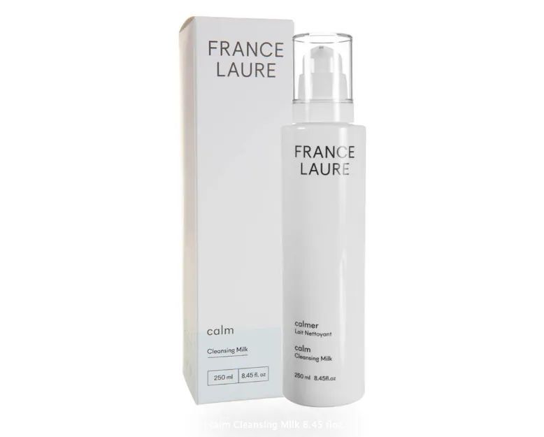 A bottle of france laure next to its box