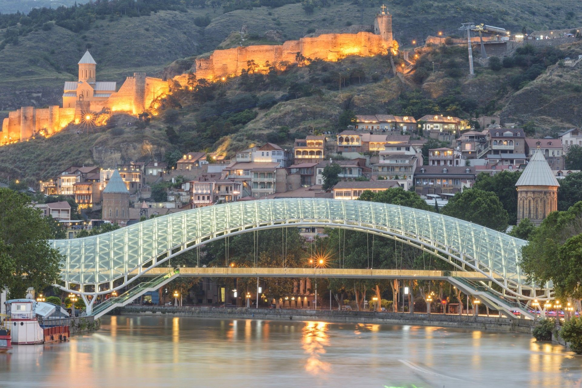 Discover Old Tbilisi's charm with its historic architecture, vibrant streets, iconic sulfur baths, a