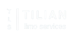 White TILIAN limo services logo.