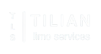 White TILIAN limo services logo.