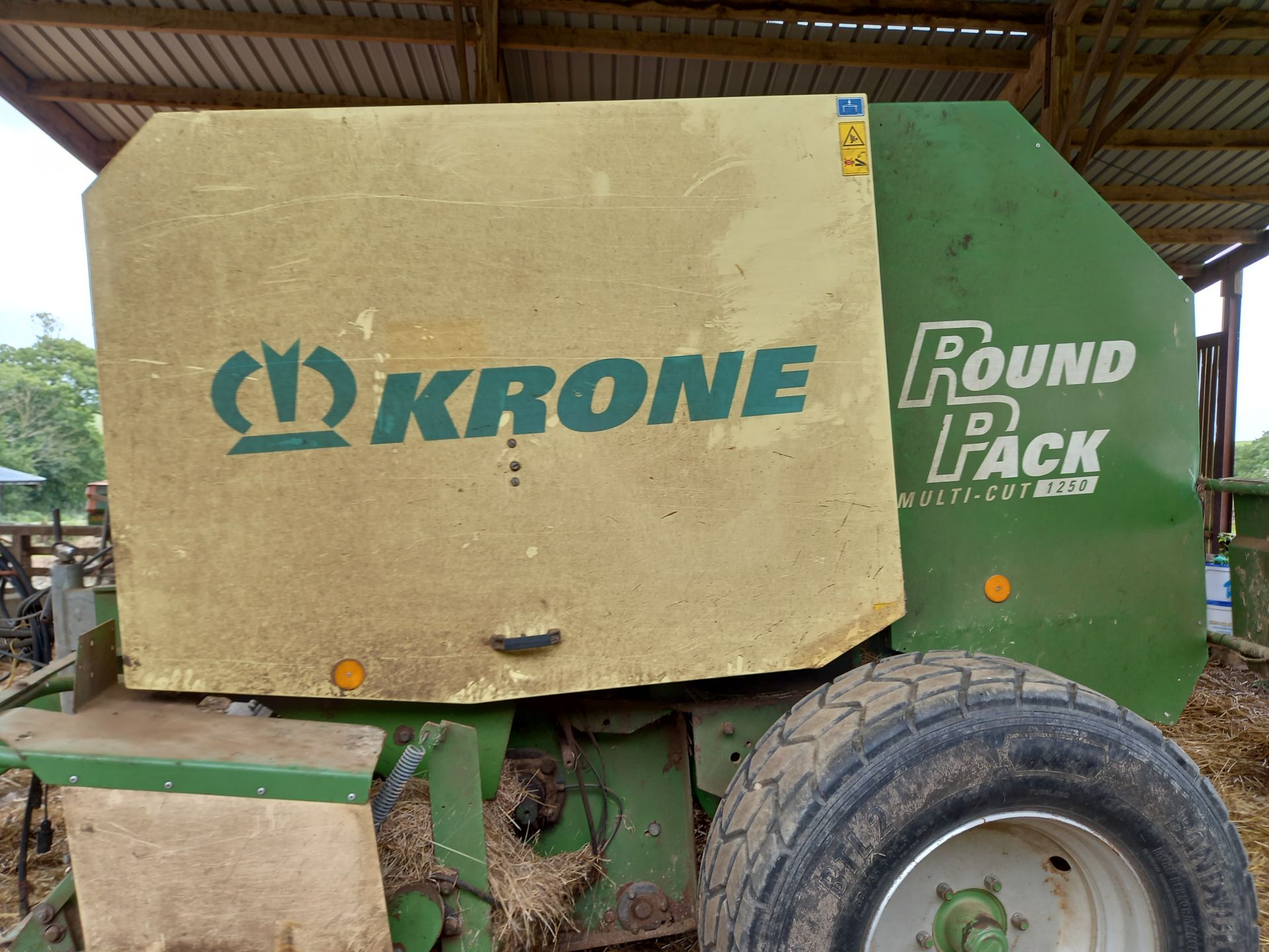 Krone MC1250 Round Pack Baler
