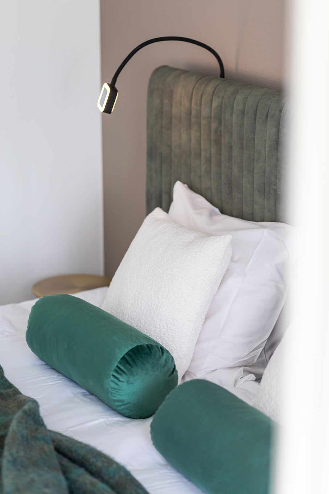 Comfortabele voorzieningen in de studio