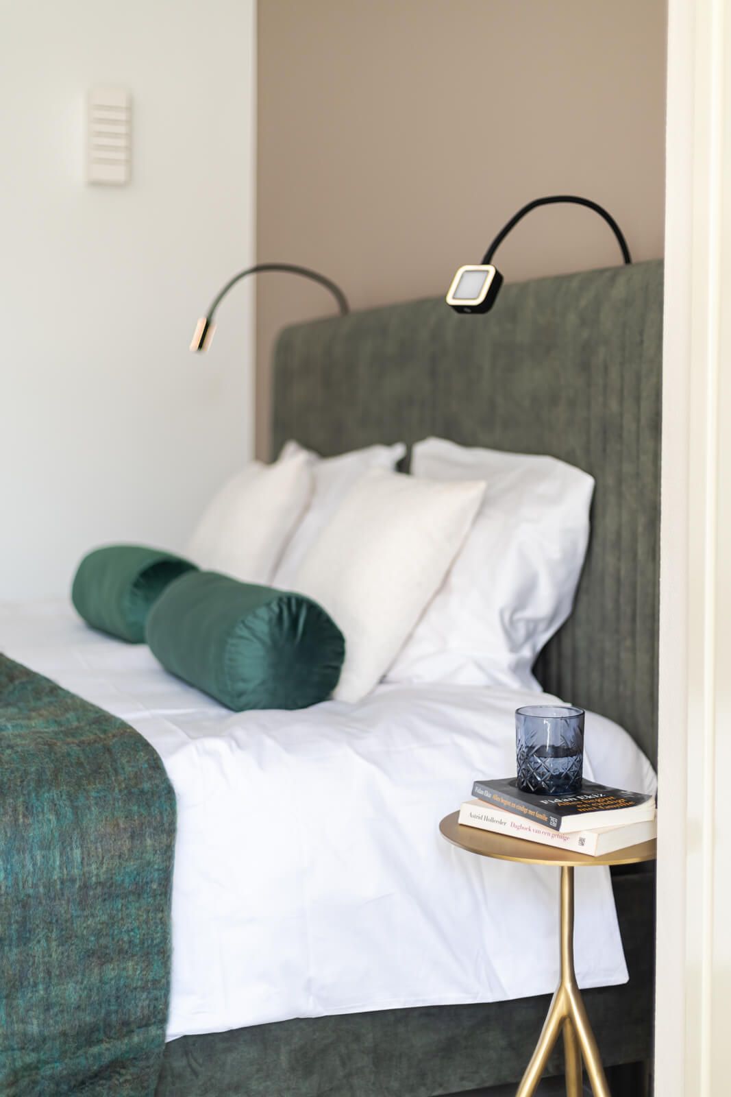 Bed verlichting B&B De Limes