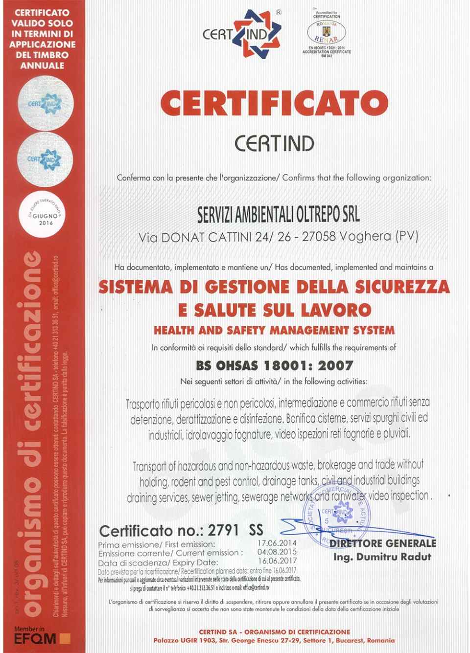 Certificazione 3