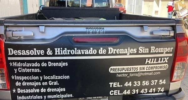 DESAZOLVE & HIDROLAVADO DE DRENAJES SIN ROMPER TORRES