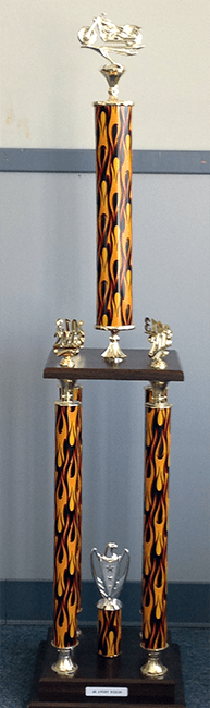 Flame Design Trophy - Midlothian, VA
