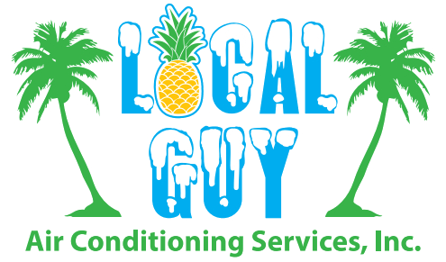 The logo for local guy air conditioning services , inc.