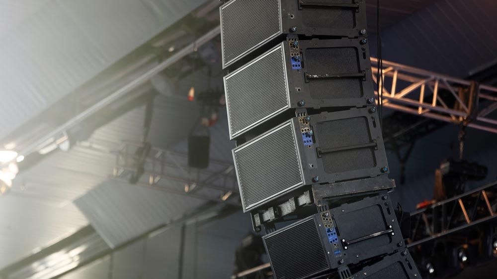 Audio Speakers For Events — Kennedy Amplifier Hire Service In Mackay QLD
