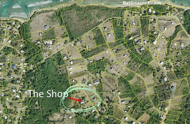 The Map of Vieques| The Shop on Vieques, LLC