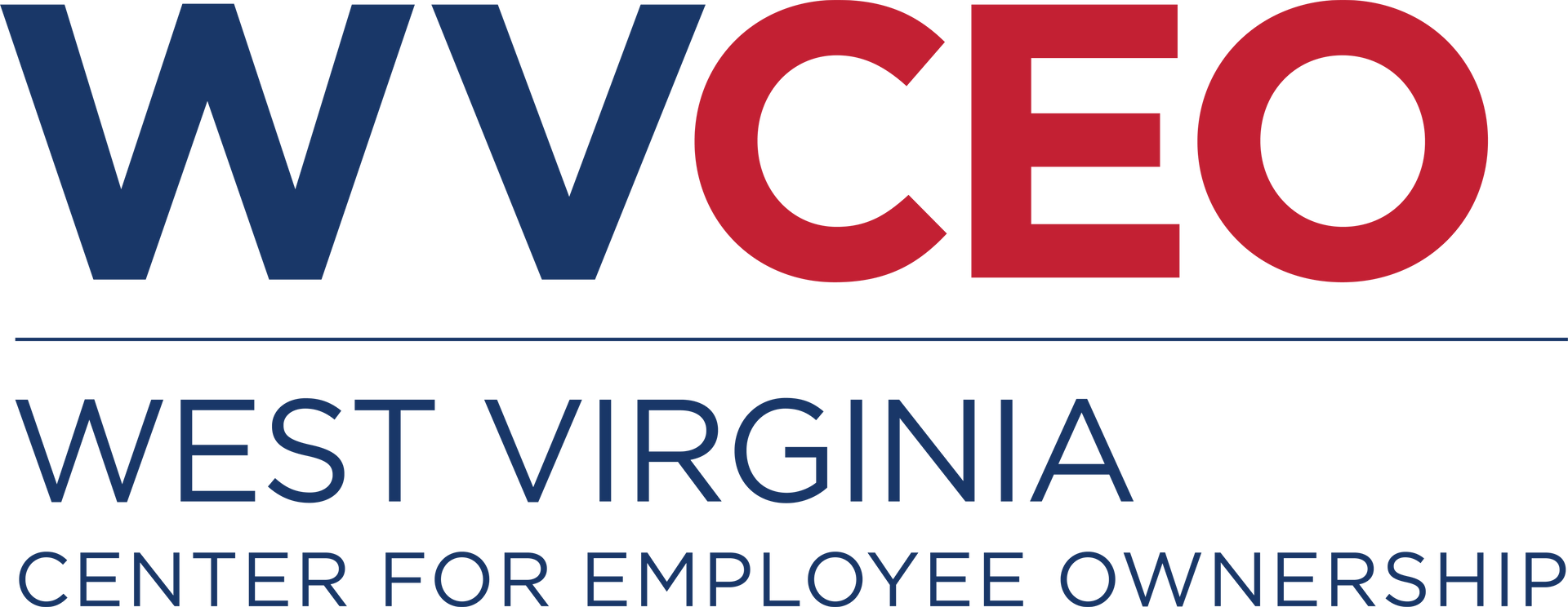 The logo for the west virginia center for employee ownership