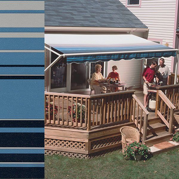 Blue Stripe 2801 — Blue Stripes Awning Design in Kelso, WA