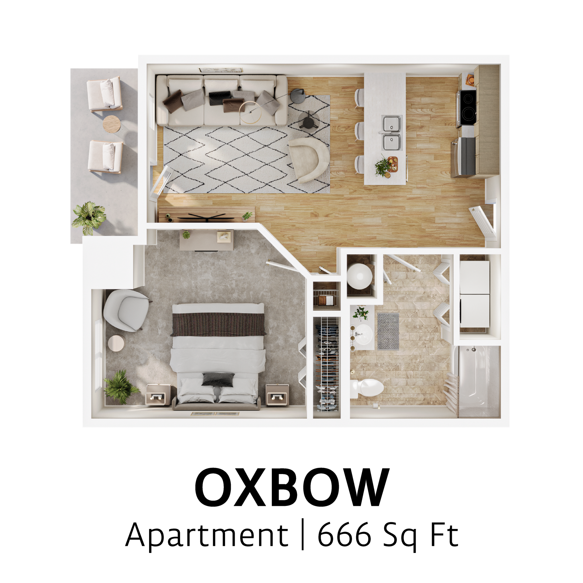Oxbow floor plan